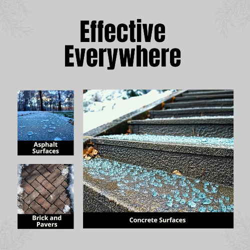 Ice and Snow Melter | Effective to -8°F, Blue (50 lbs)