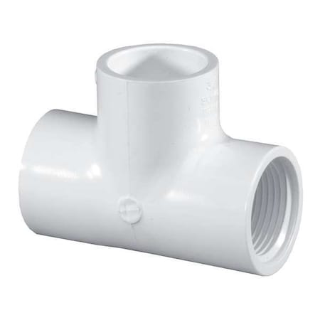Schedule 40 PVC Pipe Slip x Fipt x Slip Tee Fitting (1/2" Dia. (5 Pack) - 403-005
