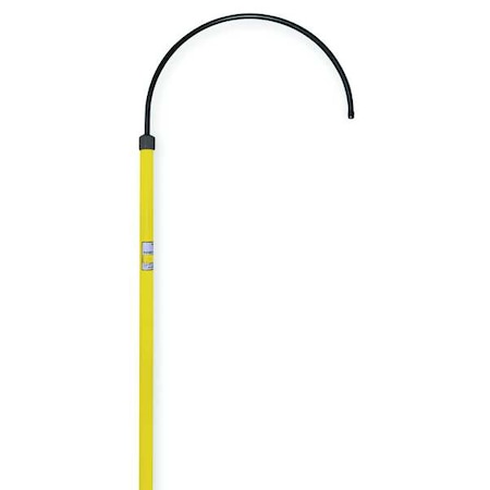 W H Salisbury by Honeywell 6' Insulated Rescue Hook with Reinforced Fiberglass Handle
