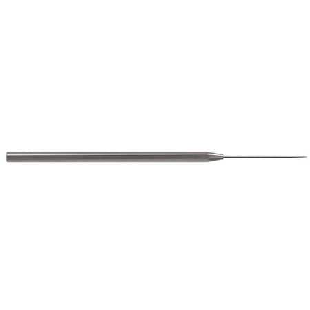 Moody Tools 55-1750 Stainless Steel Precision Probe with Straight Tip #1, 25mil, 6-1/4" Overall Length. Pack of 4