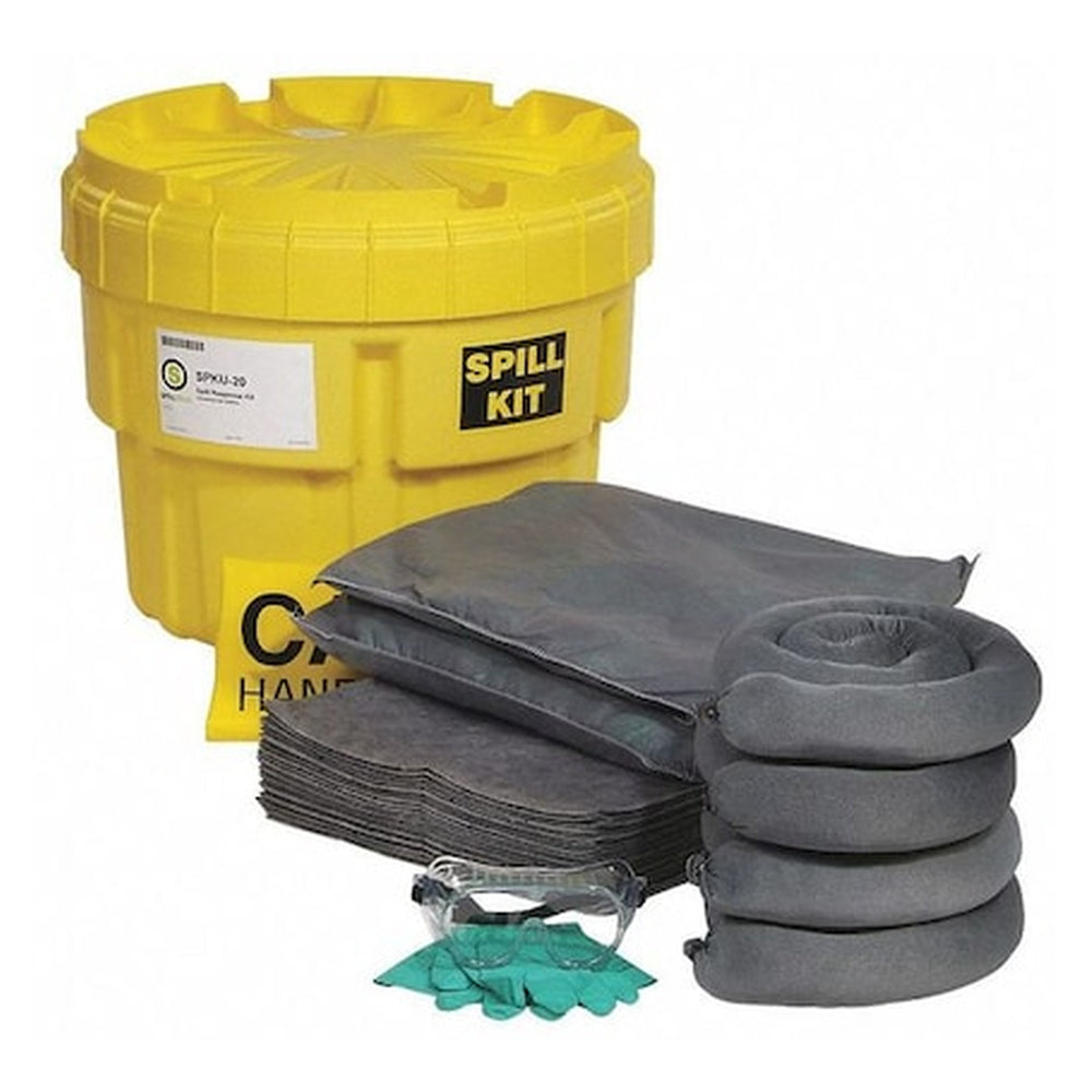 SpillTech 20-Gallon Universal Emergency Spill Kit in Overpack Drum (16 Gal Absorption Capacity) - Primary View (H4423209)