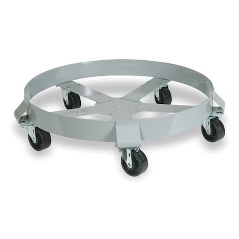 Hathoro Select 55-Gallon Welded Steel Drum Dolly with Polyolefin Casters (1,250 lb Capacity) - Primary View (H1881966)