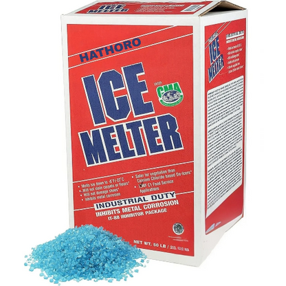 Ice and Snow Melter | Effective to -8°F, Blue (50 lbs)