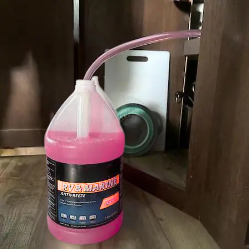 (6-Gallons) RV & Marine Antifreeze -50°F Burst Protection