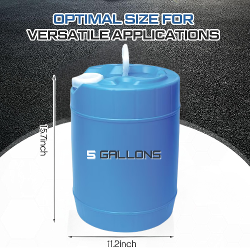 5 Gallon HDPE Oil Storage Container Automotive, Blue
