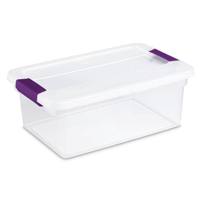 Sterilite 17531712 15-Quart Clearview Latch Box 2-Pack