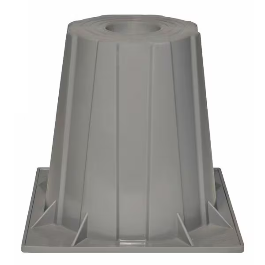 Heat Pump Riser, 6 In., Gray (2pk)