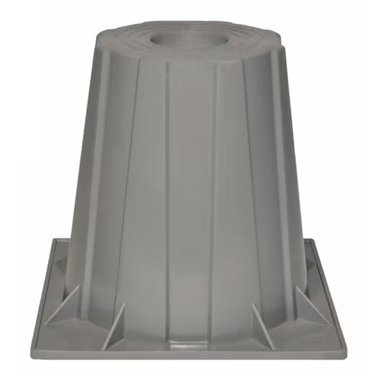 Heat Pump Riser, 6 In., Gray (2pk)