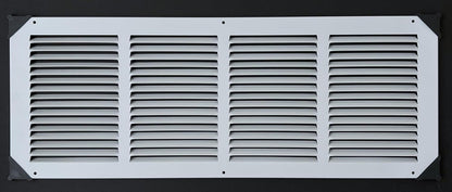 24"W x 8"H [Duct Opening Size] Steel Return Air Grille
