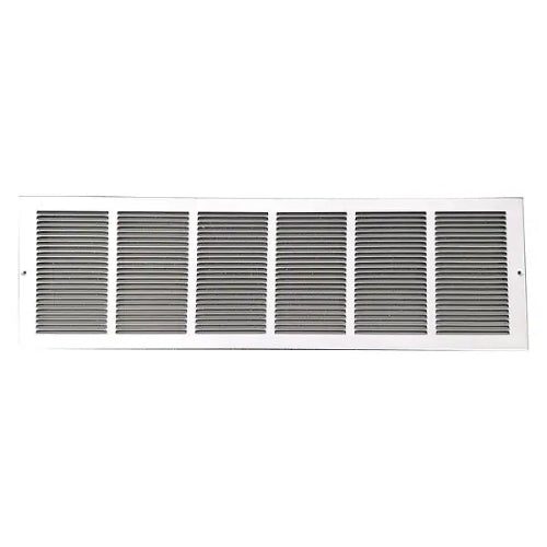 30"W x 8"H [Duct Opening Size] Steel Return Air Grille