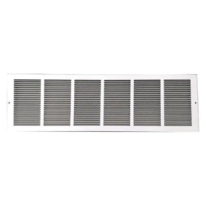 30"W x 8"H [Duct Opening Size] Steel Return Air Grille