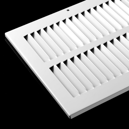30"W x 8"H [Duct Opening Size] Steel Return Air Grille