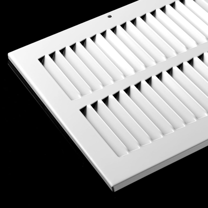 24"W x 8"H [Duct Opening Size] Steel Return Air Grille