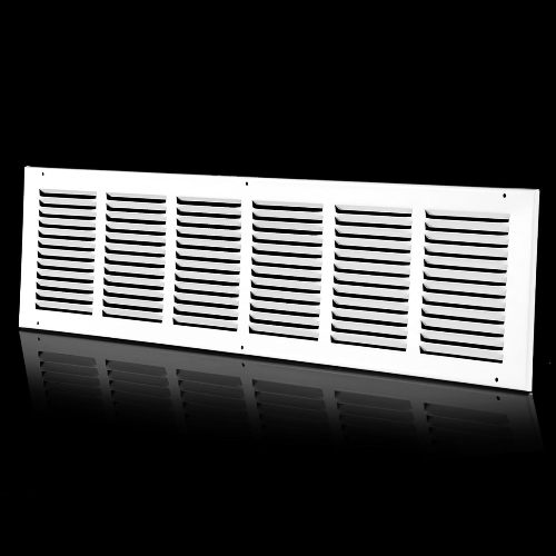 30"W x 8"H [Duct Opening Size] Steel Return Air Grille
