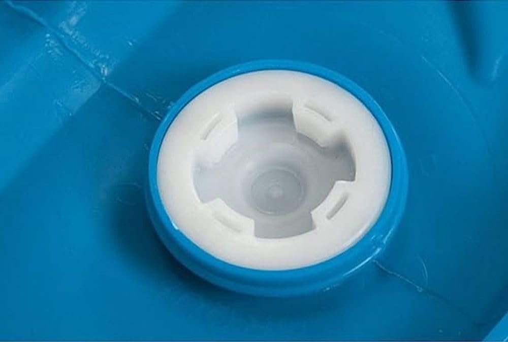 Closed Head Transport Drum, HDPE, 55 gal, Unlined, Blue