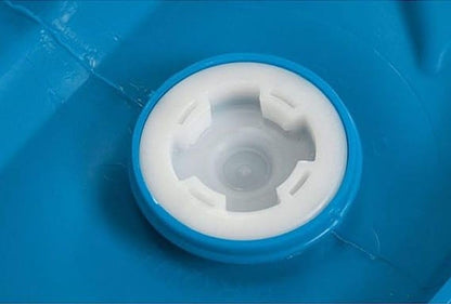 Closed Head Transport Drum, HDPE, 55 gal, Unlined, Blue