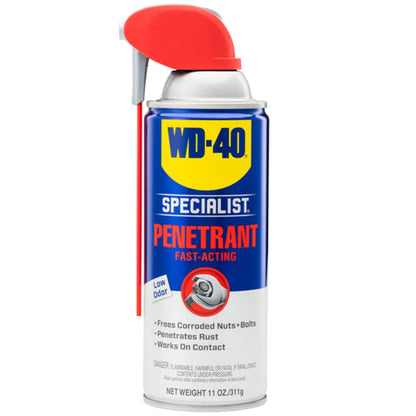 WD-40 Specialist Penetrant, Smart Straw, Fast-Acting, 11 OZ