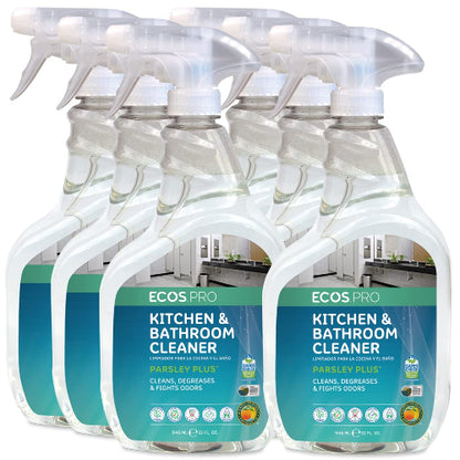 All-Purpose Kitchen-Bathroom Cleaner, Parsley Plus (Pack of 6)
