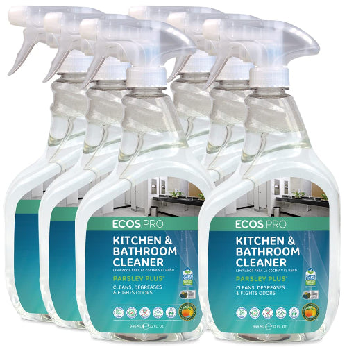 All-Purpose Kitchen-Bathroom Cleaner, Parsley Plus (Pack of 6)