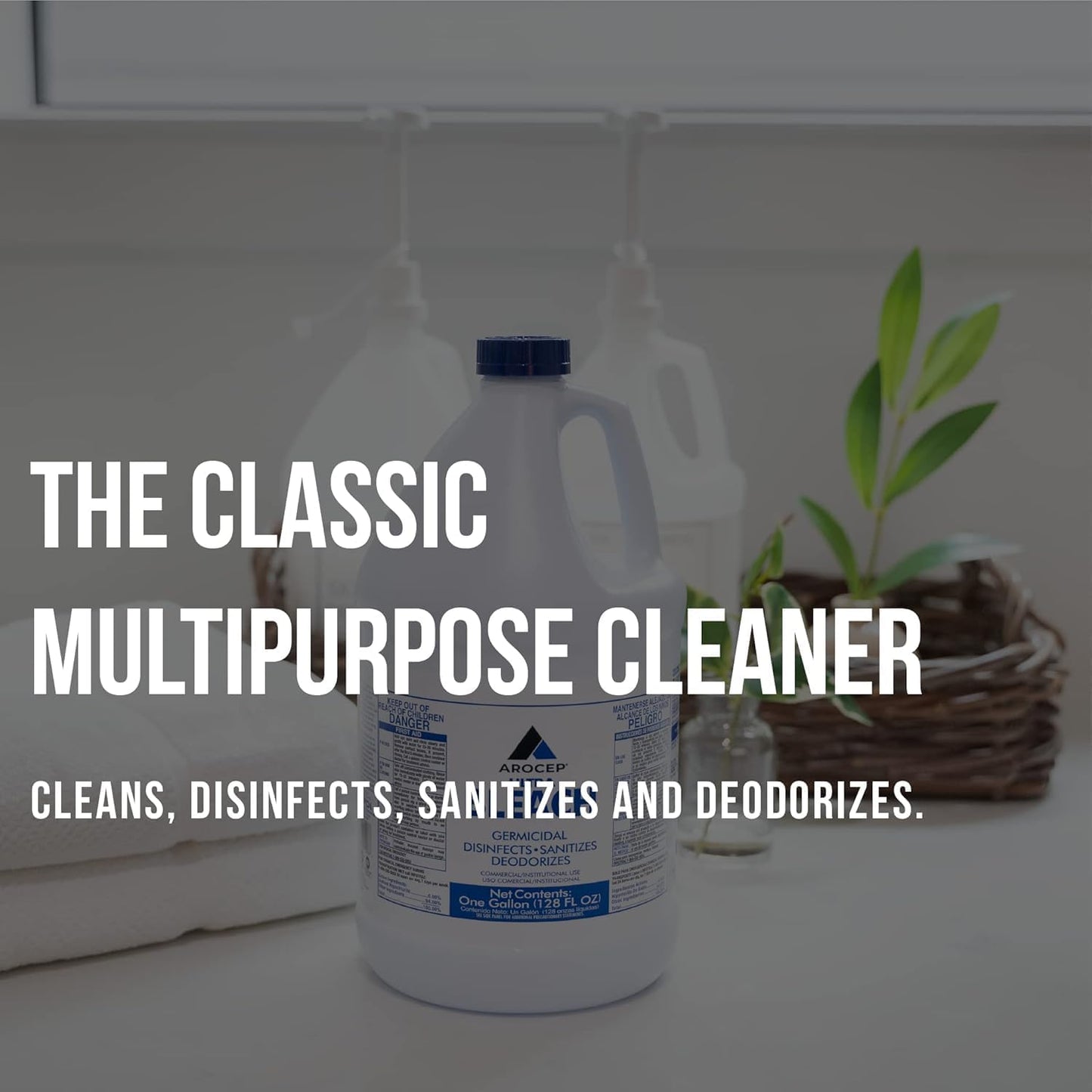 1 gal Jug Ultra Bleach, Ready to Use, Chlorine, 6 PK