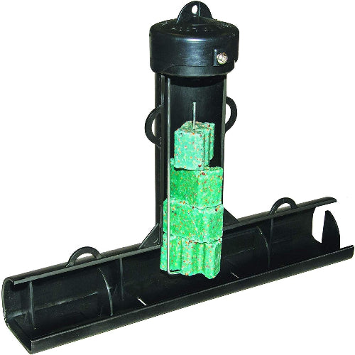 Top Fill Bait Box Rodent Station, 15-1/4 in L, Black, Plastic