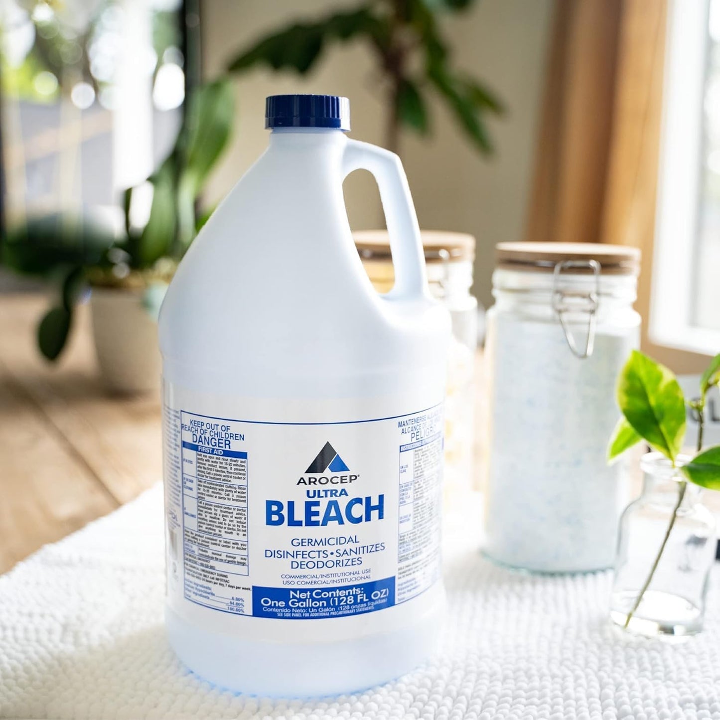 1 gal Jug Ultra Bleach, Ready to Use, Chlorine, 6 PK