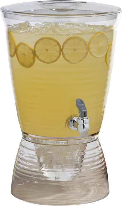 Bark Beverage Dispenser, 2.5 Gallon, Clear