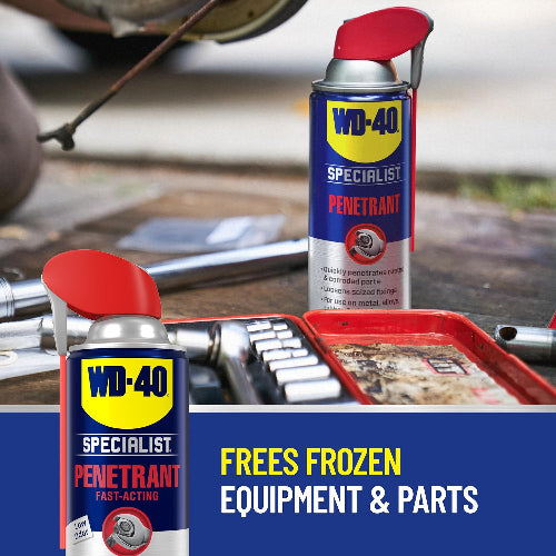 WD-40 Specialist Penetrant, Smart Straw, Fast-Acting, 11 OZ