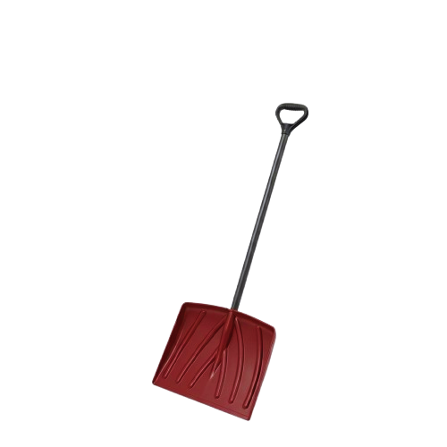 Snow Shovel, 12 in W x Plastic Blade, 26 in L Steel Handle