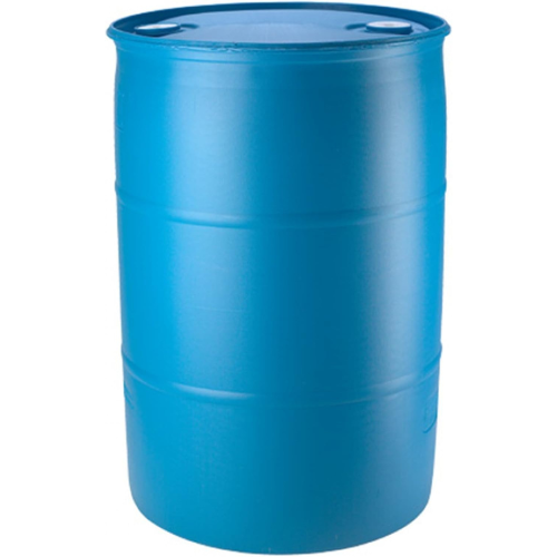 Closed Head Transport Drum, HDPE, 55 gal, Unlined, Blue