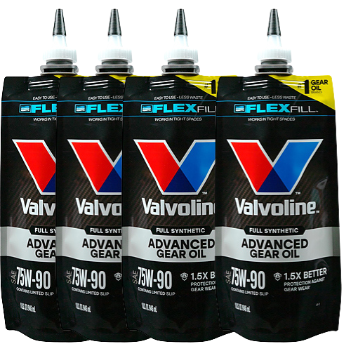 Heavy Duty Gear Oil 75W-90 - 1 qt (4-Pack)