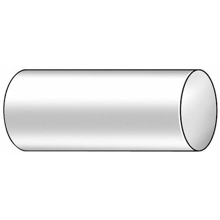 Rod, Aluminum, 6061, 1/2 in Dia x 6 Ft L