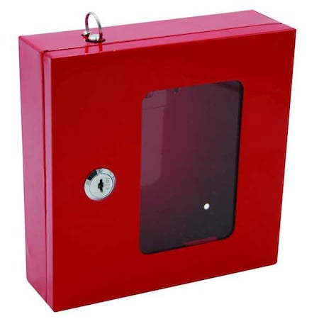 Emergency Lock Box, Wall Mount, 1 Key