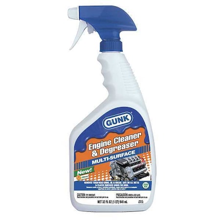 GUNK EBT32-6PK Engine Cleaner and Degreaser - 32 oz., (Case of 6)