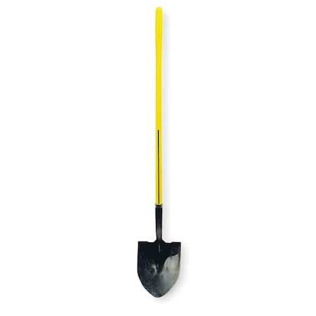 Nupla-72-016 Round Point Shovel, 48 in.Handle, 16 ga.