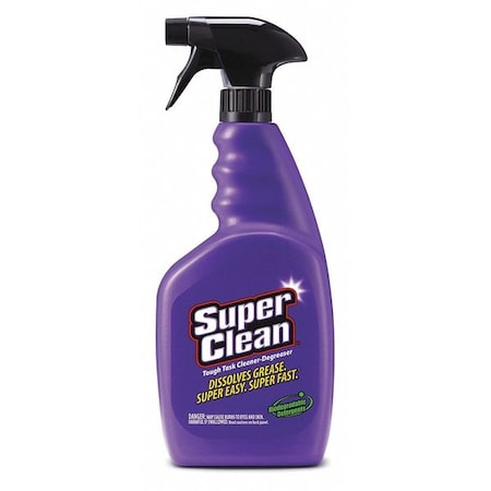 SuperClean 320064 Purple All Purpose Tough Task Cleaner Degreaser - 2 Pack (64oz.) by Super Clean 64. Fluid_Ounces