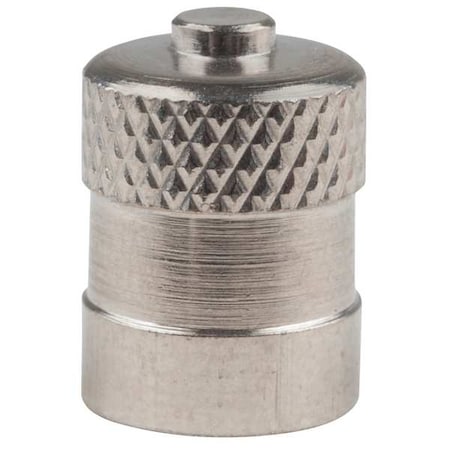 Haltec Pack of 100 Metal Dome Type Valve Caps with Inner Seals for Added Safety. A-100-VC-3 (100 Pack)