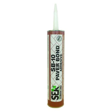 SEK Surebond SB-10 Paverbond T Solvent-Based Resin Adhesive Sealant, 1/8", TAN
