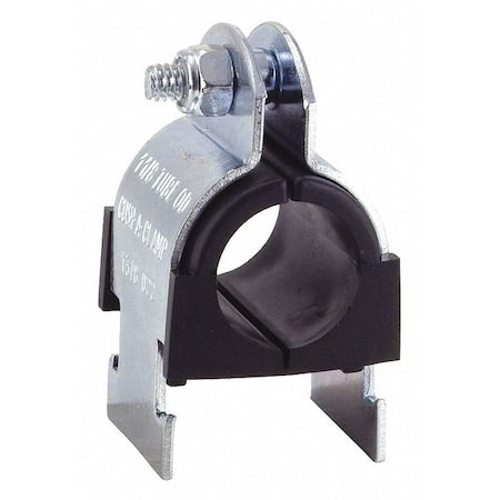 Cushioned Clamp Strut Mounted, Tube Size 3/8"
