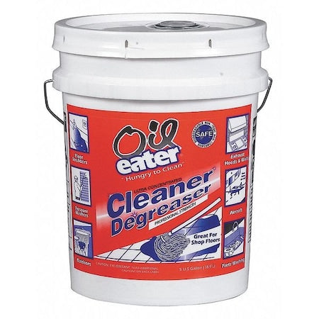 Oil Eater Ultra Concentrated Cleaner and Degreaser Professional Strength Original Formula, 5 Gallon Bucket, Pack of 2