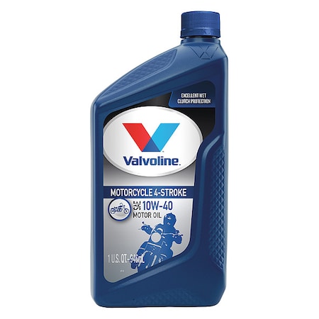 Valvoline 798151 Motor Oil, Motorcycle, 32 Oz, 10W-40, Amber