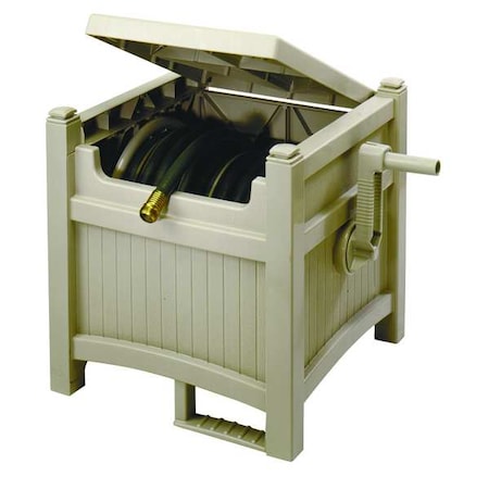 Free Standing Hose Reel, Resin, 11 In.Dia.