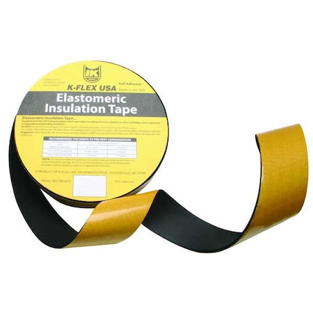 K-Flex USA 800-EL-018 Insul-Tape, 1/8" Thick x 2" Wide x 30', Yellow
