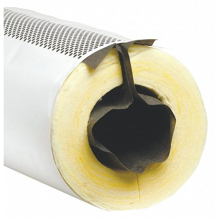 1/2" x 3 ft. Fiberglass Pipe Insulation, 1/2" Wall