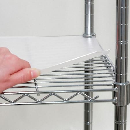 OTRIEK Shelf Liner, 60 x 24 in., Clear, PK4