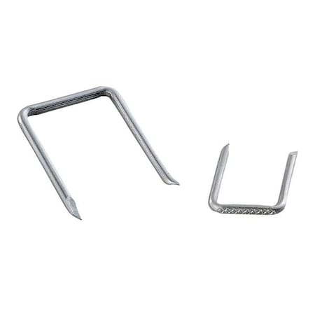Gardner Bender GSE-410 Steel Service Entrance Staples, 1-1 8-Inch X 1-1/16-Inch, Secures #4/3 and 2/3 Service Entrance Cable, Grey (100-Pack)