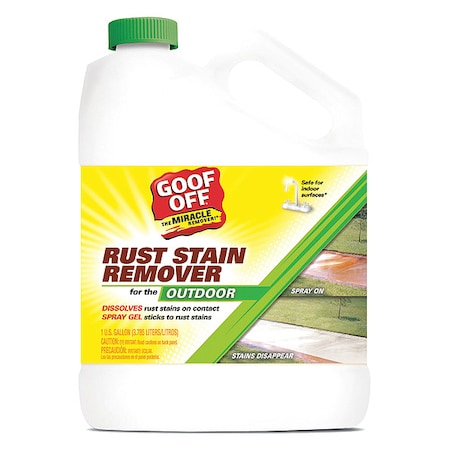RustAid GSX00101 Goof, 1 Gallon GAL Rust Stain Remover (Four Pack)