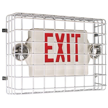 Safety Technology International Wire Guard, For Use With Exit Signs - STI-9740