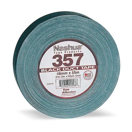 Nashua 357 Premium Grade Duct Tape: 2 in. x 60 yds. (Black)