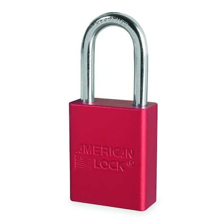 6 Pack American Lock Padlock With 1 1/2" Solid Aluminum Body 1 1/2" Shackle